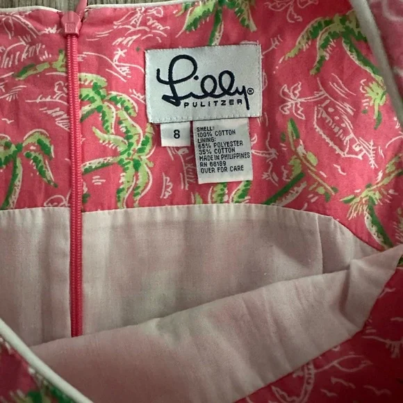 Vintage Lilly Pulitzer Island Oasis Dress - Picture 2 of 4